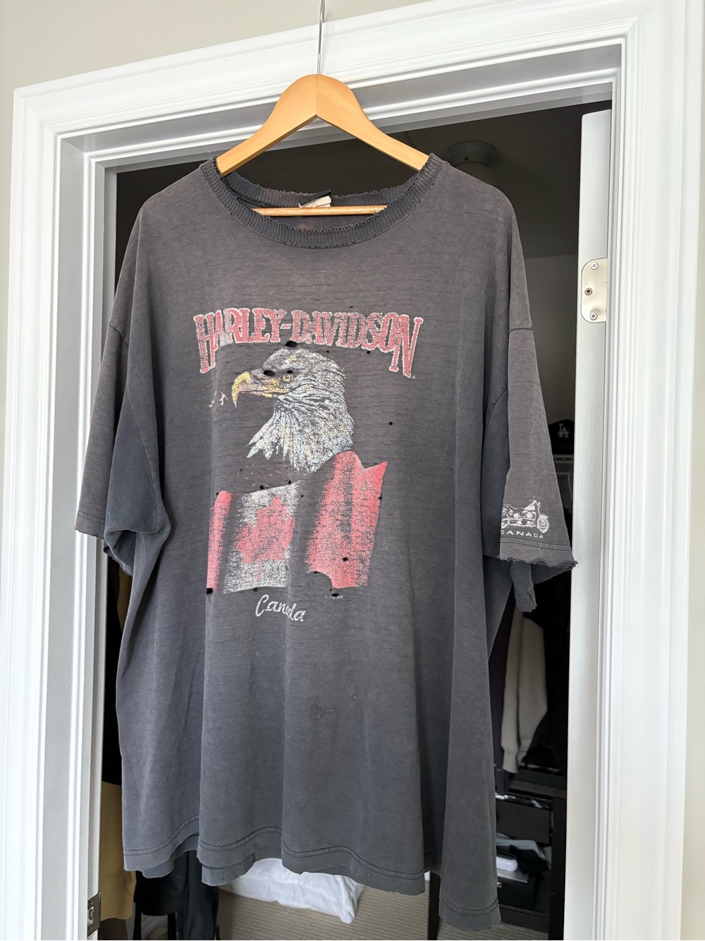 Harley-Davidson Men's Vintage Eagle Thrashed
